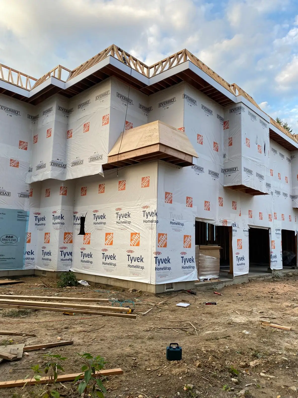 Framing project in Connecticut